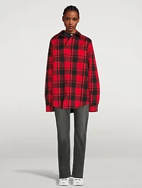 Trompe-L'œil Straight-Leg Jeans