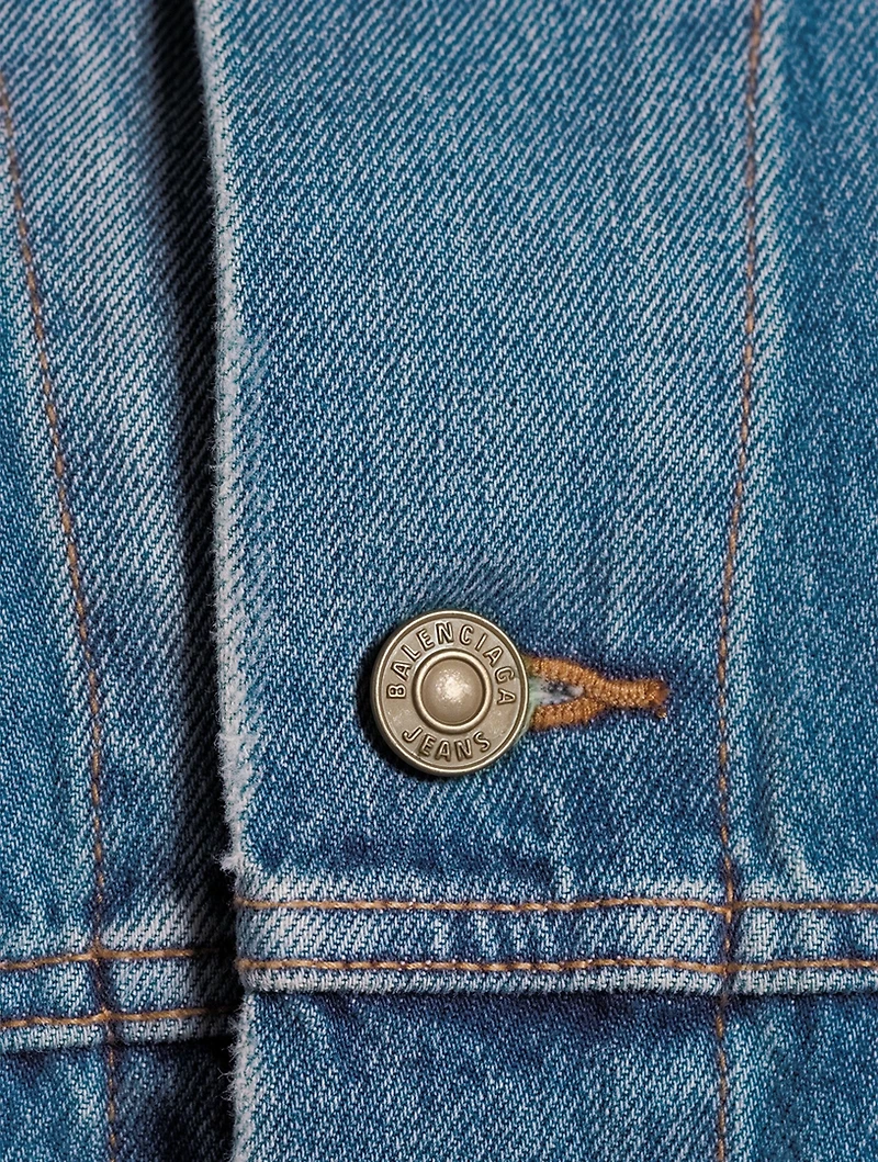 Bell-Sleeve Denim Jacket