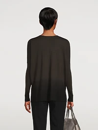 Dip-Dye Virgin Wool Sweater