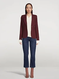 Virgin Wool And Cashmere Polo Sweater