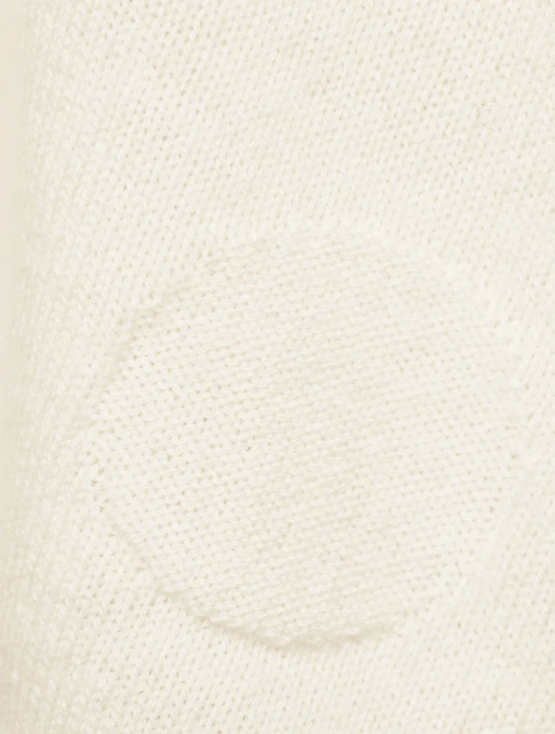 Virgin Wool And Cashmere Polo Sweater