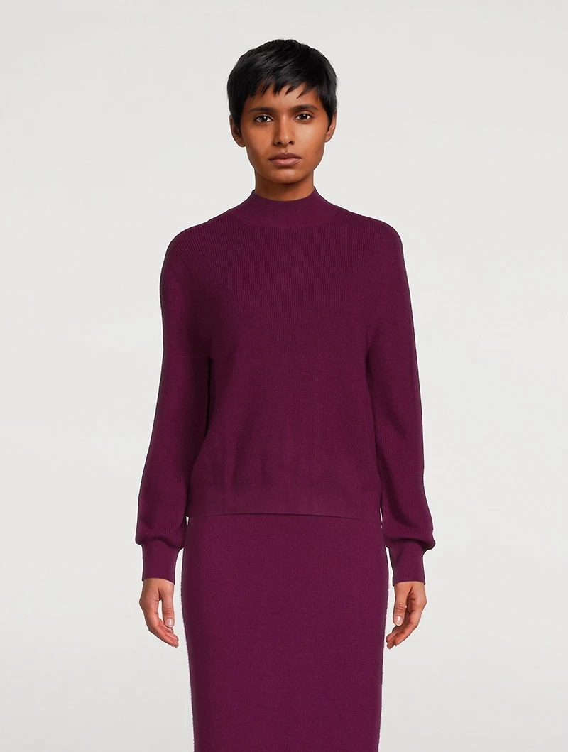 Cashmere And Virgin Wool Turtleneck Sweater