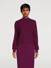 Cashmere And Virgin Wool Turtleneck Sweater