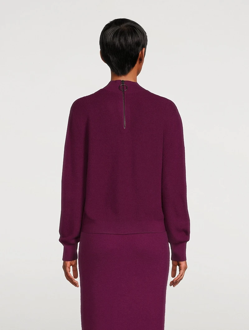 Cashmere And Virgin Wool Turtleneck Sweater