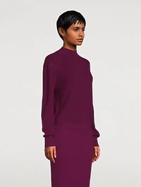 Cashmere And Virgin Wool Turtleneck Sweater