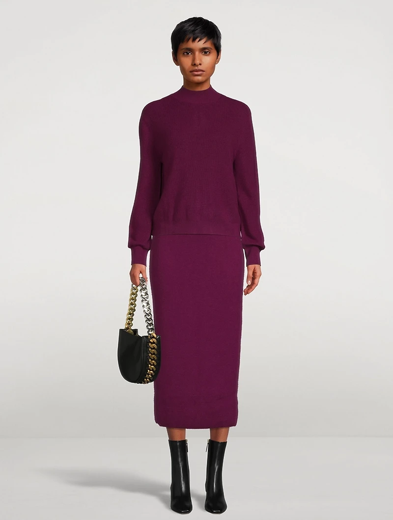 Cashmere And Virgin Wool Turtleneck Sweater