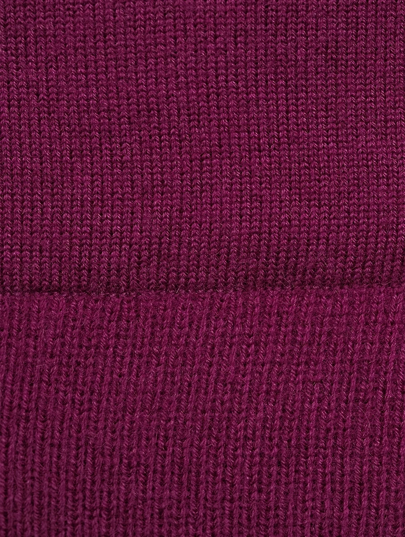 Cashmere And Virgin Wool Pencil Skirt