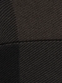 Stretch Virgin Wool Pencil Skirt Checkerboard Print