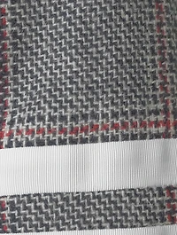 Windowpane Jacquard Wool Blazer