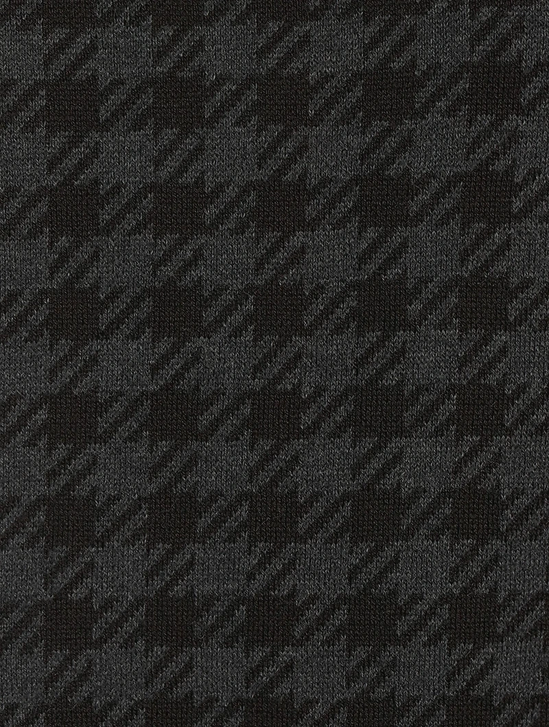 Check Jacquard Sweatshirt