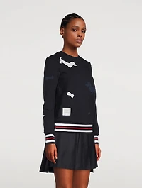 Sweatshirt With Hector Embroidery