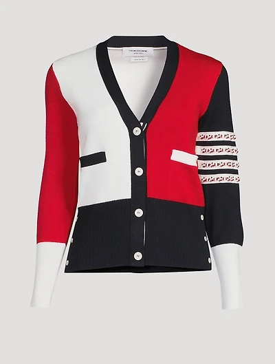 Fun-Mix Cardigan with Beads