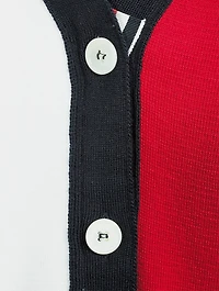 Fun-Mix Cardigan with Beads