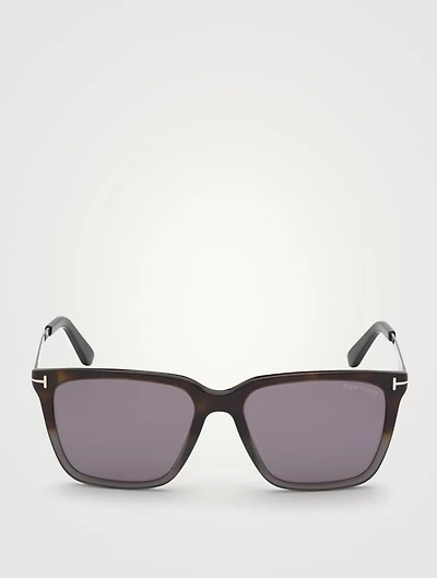 Garrett Rectangular Sunglasses