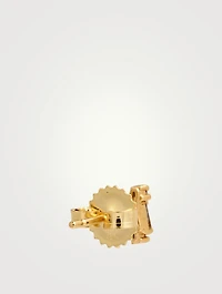 Fireworks 18K Gold Cali Classic Stud Earrings With Diamonds