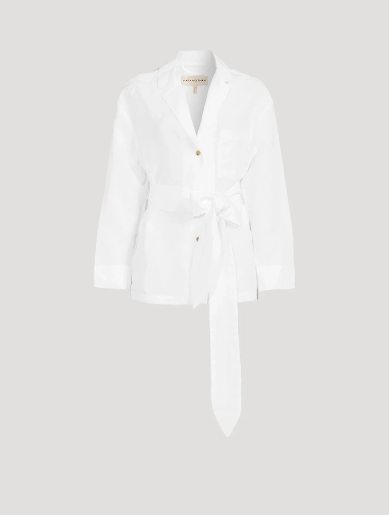 Eleanor Linen-Blend Shirt