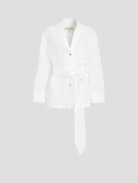 Eleanor Linen-Blend Shirt