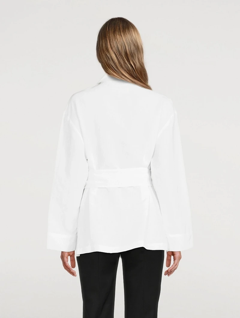 Eleanor Linen-Blend Shirt