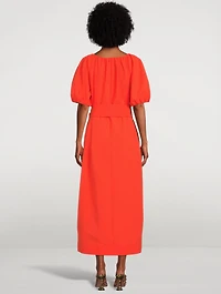 Alora Organic Cotton Cocoon Midi Dress