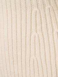 Nasira Ribbed Organic Cotton Boatneck Sweater