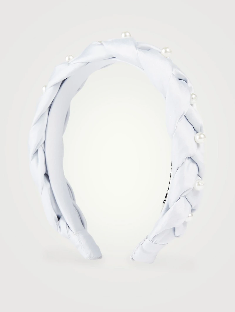 Stella Headband With Faux Pearls