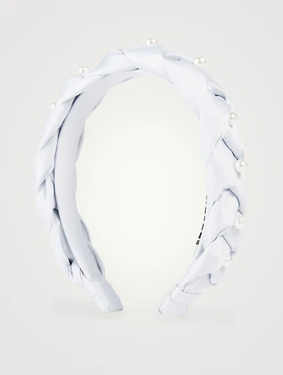 Stella Headband With Faux Pearls