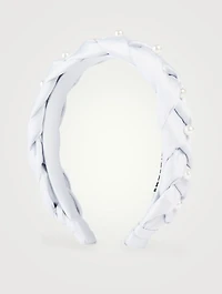 Stella Headband With Faux Pearls