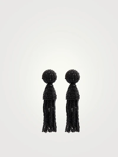 Beaded Tassel Earrings