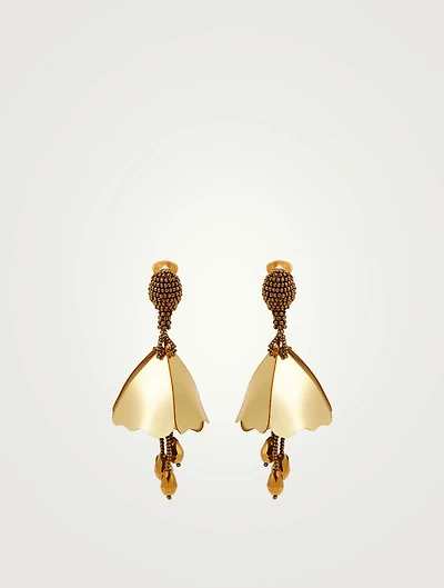 Flower Drop Earrings