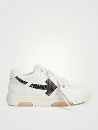 Out Of Office 'OOO' Leather Sneakers