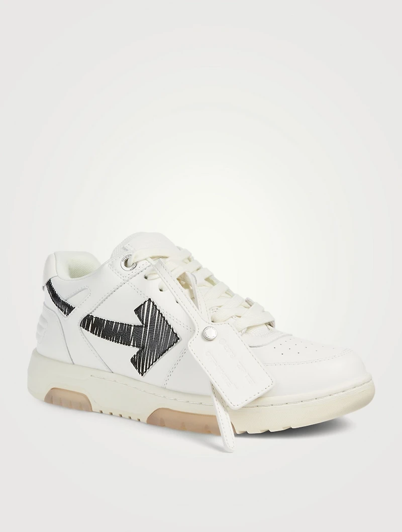 Out Of Office 'OOO' Leather Sneakers