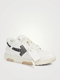 Out Of Office 'OOO' Leather Sneakers