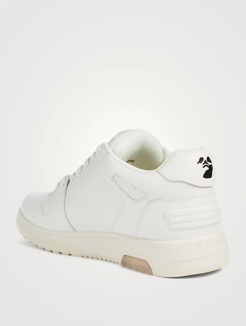 Out Of Office 'OOO' Leather Sneakers