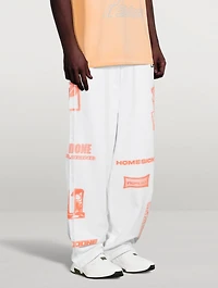 Cotton Jersey Carpenter Pants