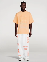 Cotton Jersey Carpenter Pants