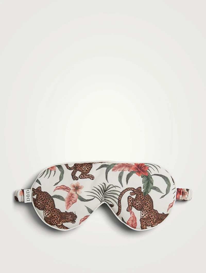 Cotton Eye Mask In Soleia Print