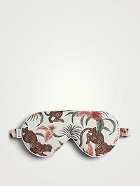 Cotton Eye Mask In Soleia Print