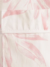 Long Cotton Pajama Set Luxe Deia Print