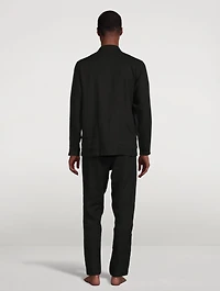 Pocket Linen Pajama Set