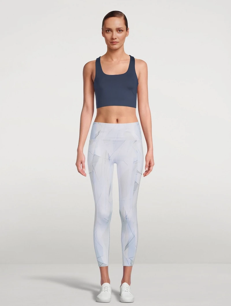 Super Sculpt Zig Zag 7/8 High-Waisted Yoga Leggings