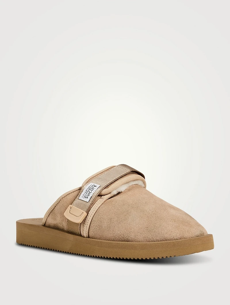 Zavo-Mab Shearling Slippers