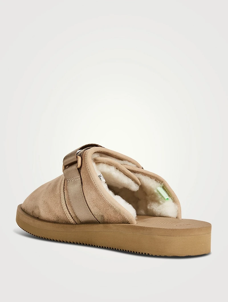 Zavo-Mab Shearling Slippers