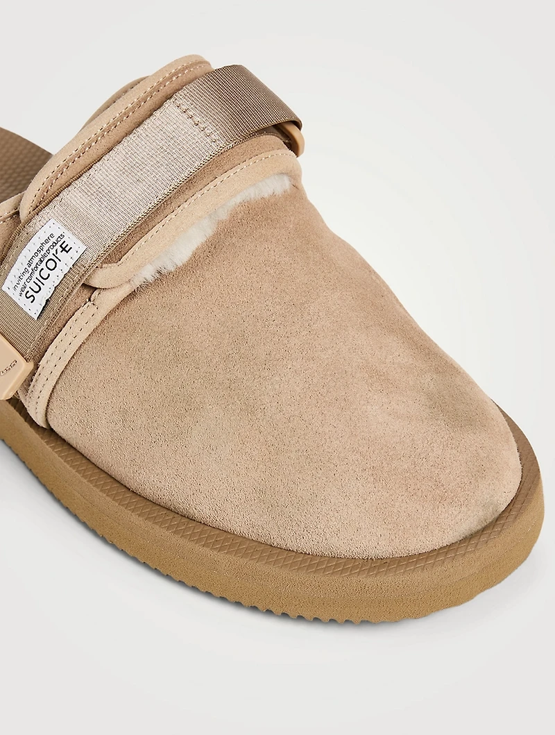 Zavo-Mab Shearling Slippers