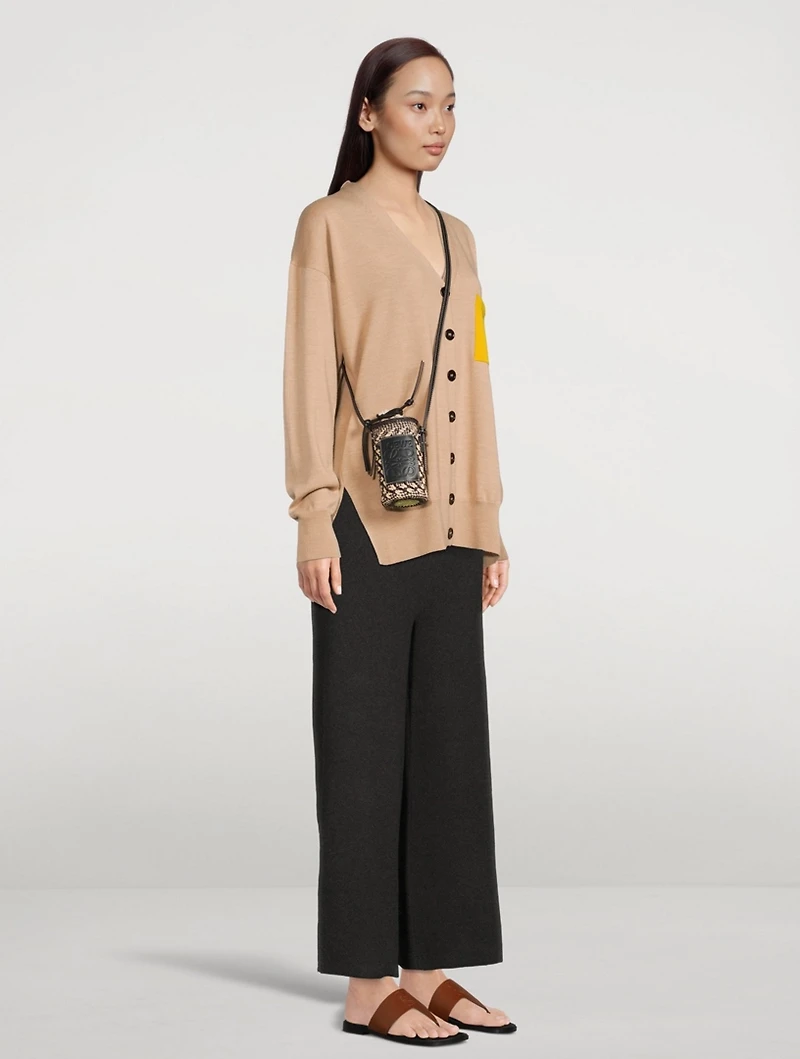 Paula's Ibiza Straw Bucket Bag
