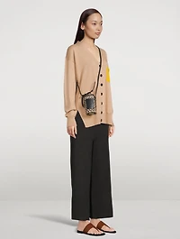 Paula's Ibiza Straw Bucket Bag