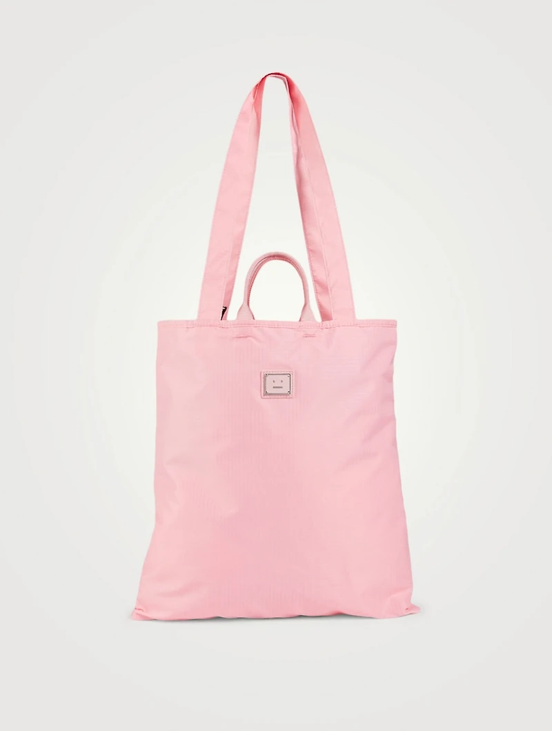 Logo Plaque Tote Bag