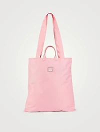 Logo Plaque Tote Bag