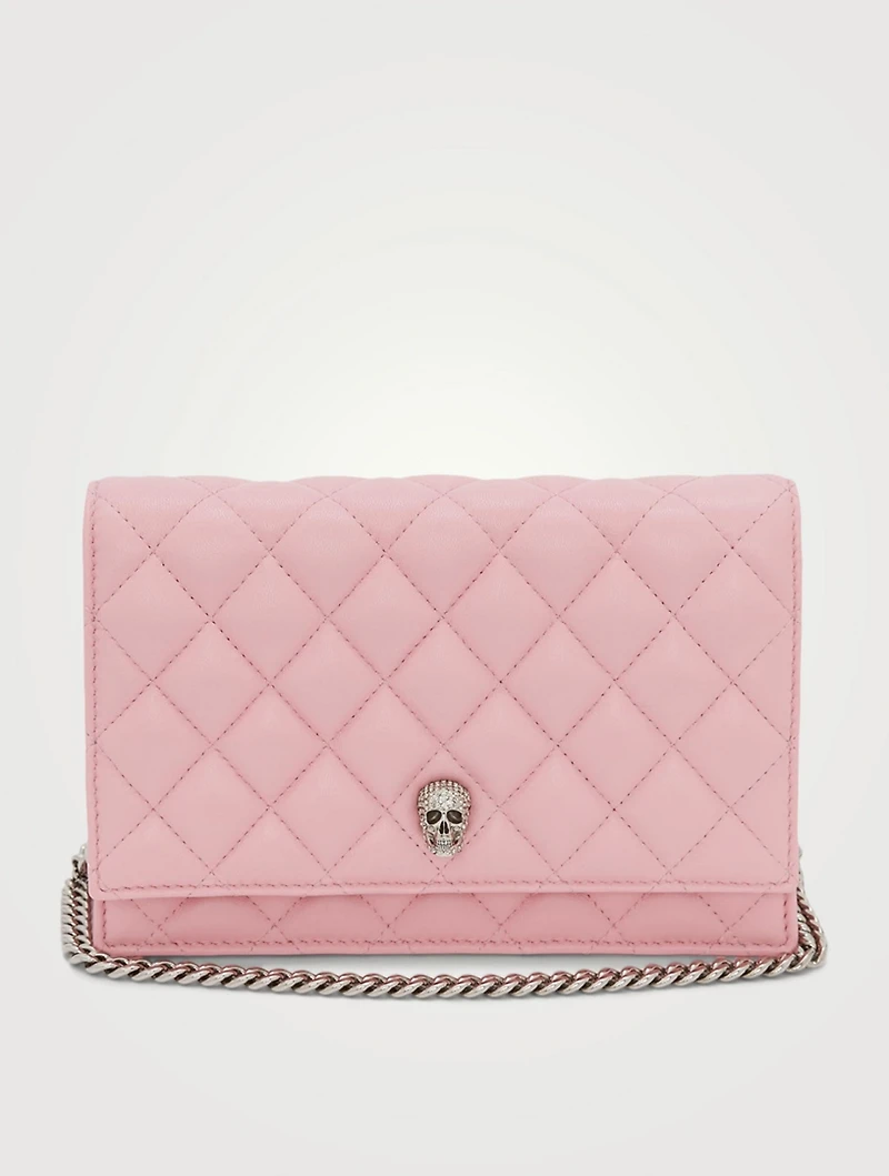 Small Leather Skull Bag