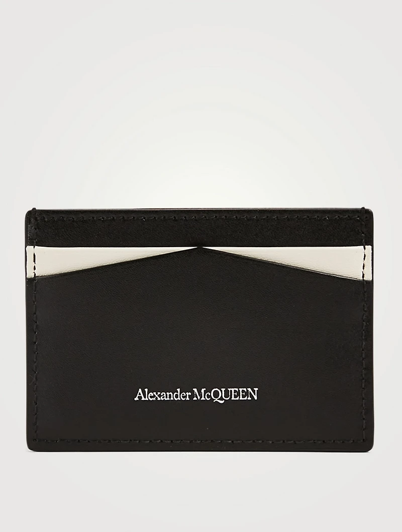 Graffiti Leather Card Holder