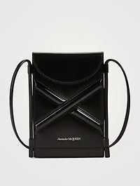 Micro The Curve Leather Crossbody Phone Bag